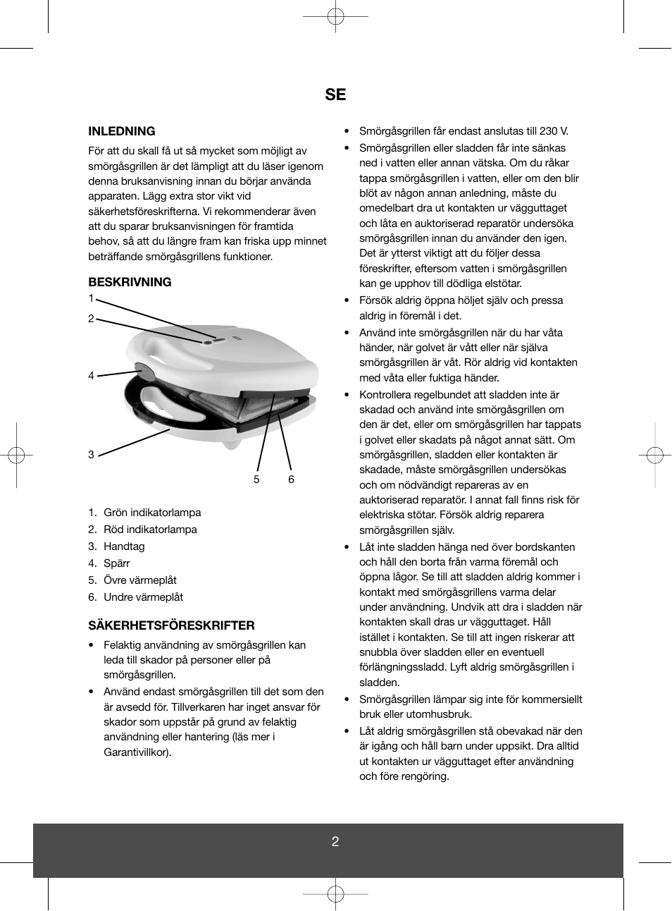 Melissa 643-050 User Manual | Page 2 / 26