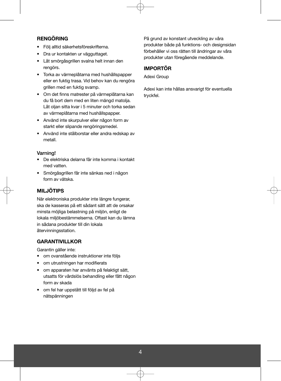 Melissa 643-050 User Manual | Page 4 / 26