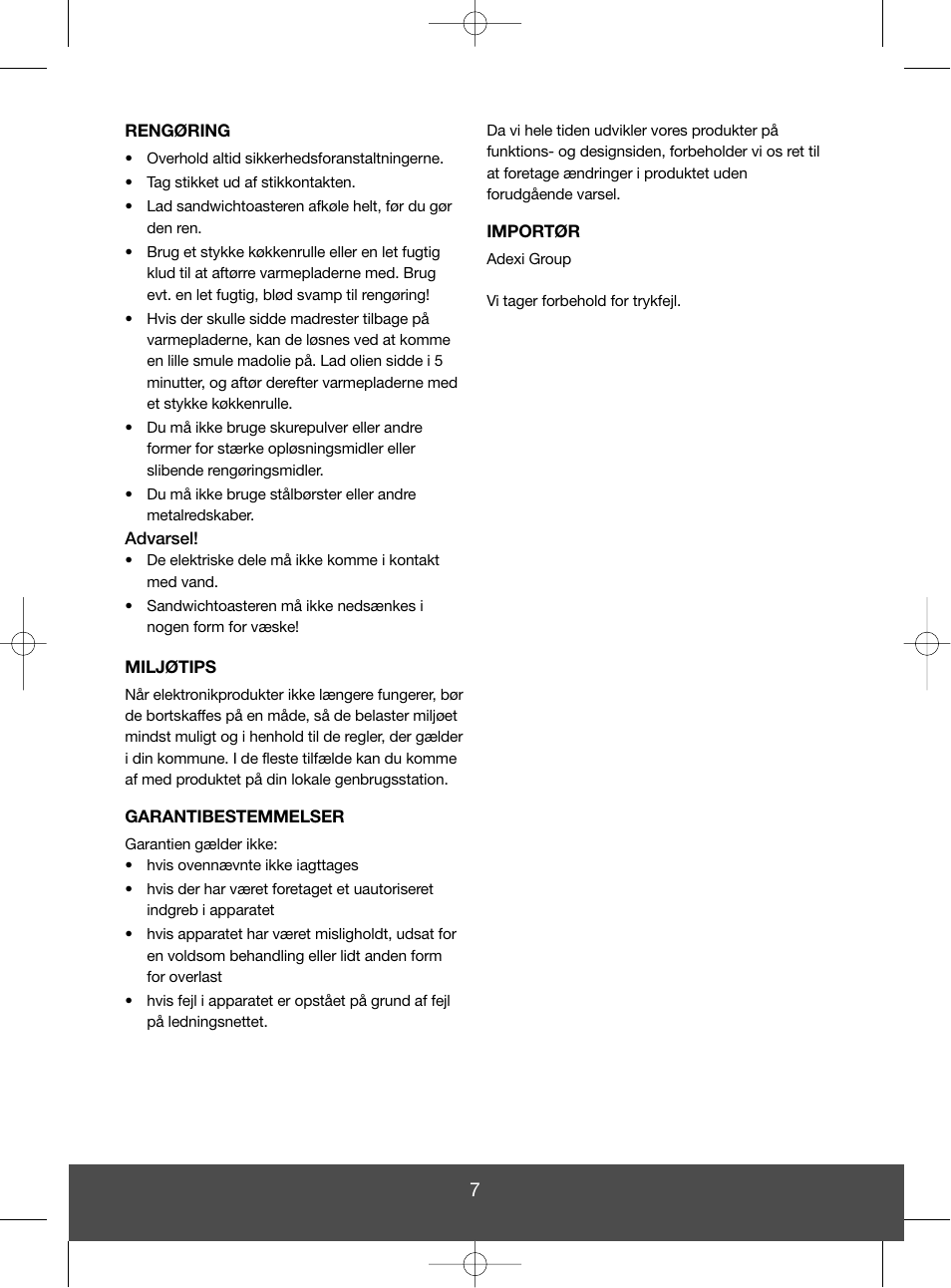 Melissa 643-050 User Manual | Page 7 / 26