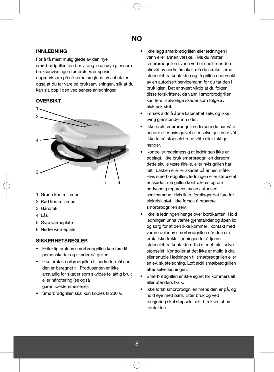 Melissa 643-050 User Manual | Page 8 / 26