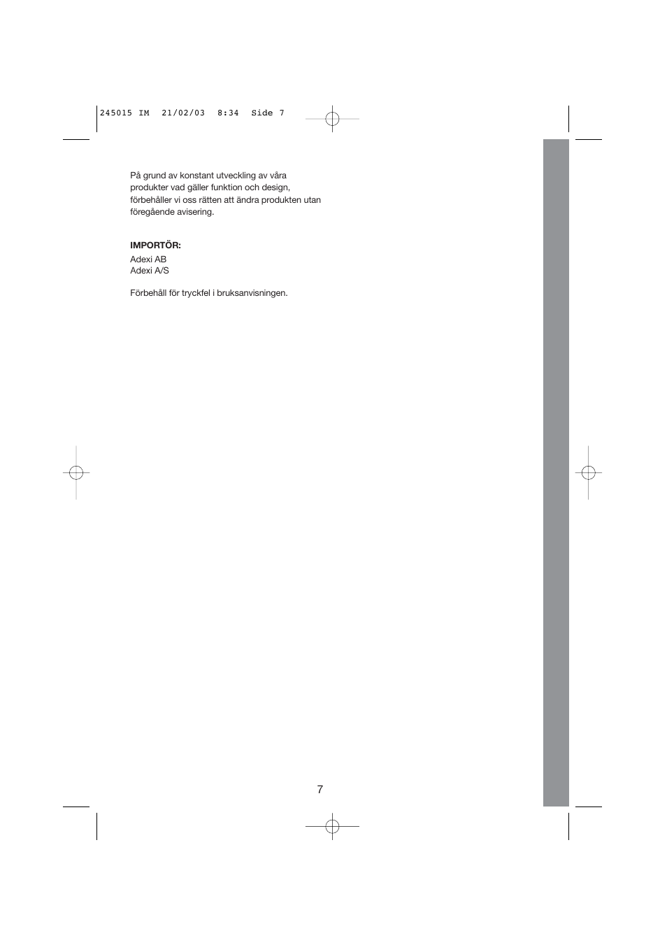 Melissa 245-015 User Manual | Page 7 / 25