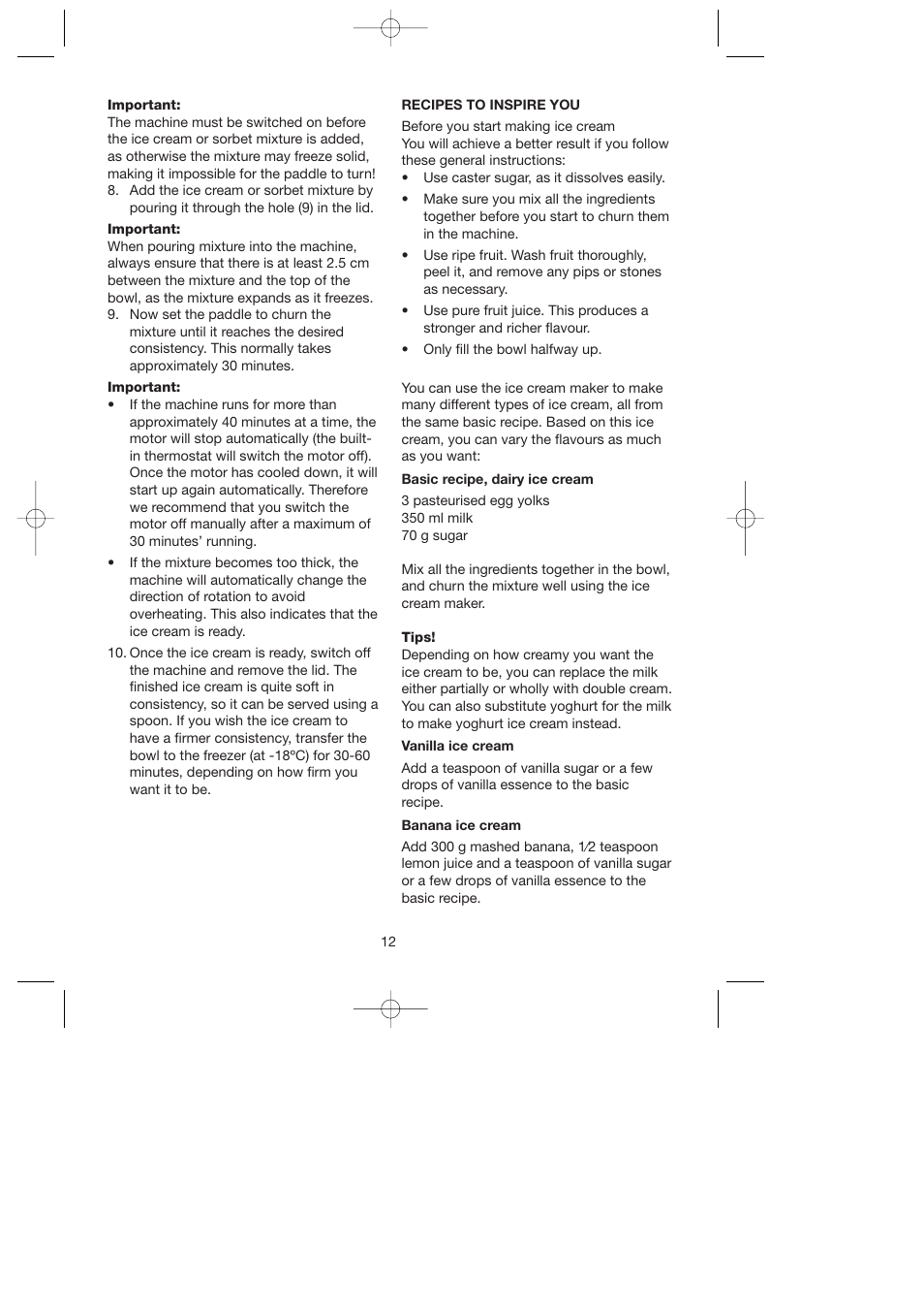Melissa 746-080 User Manual | Page 12 / 19