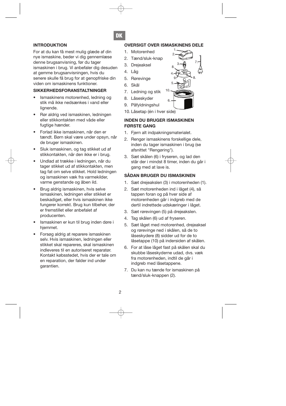 Melissa 746-080 User Manual | Page 2 / 19