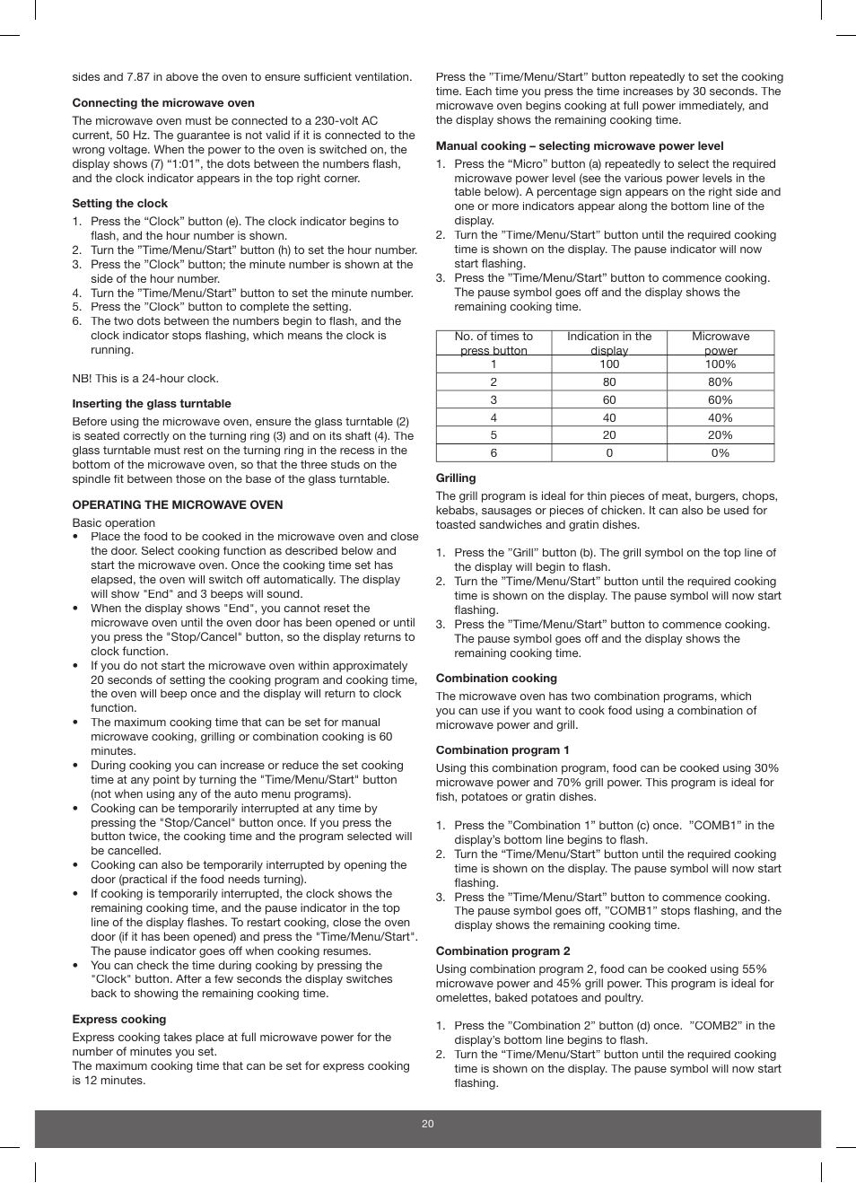 Melissa 653-089 User Manual | Page 20 / 34