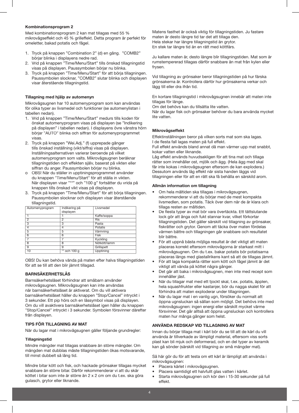 Melissa 653-089 User Manual | Page 4 / 34