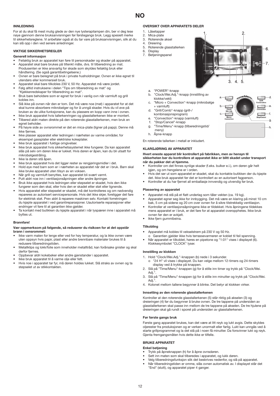 Melissa 253-022 User Manual | Page 12 / 36