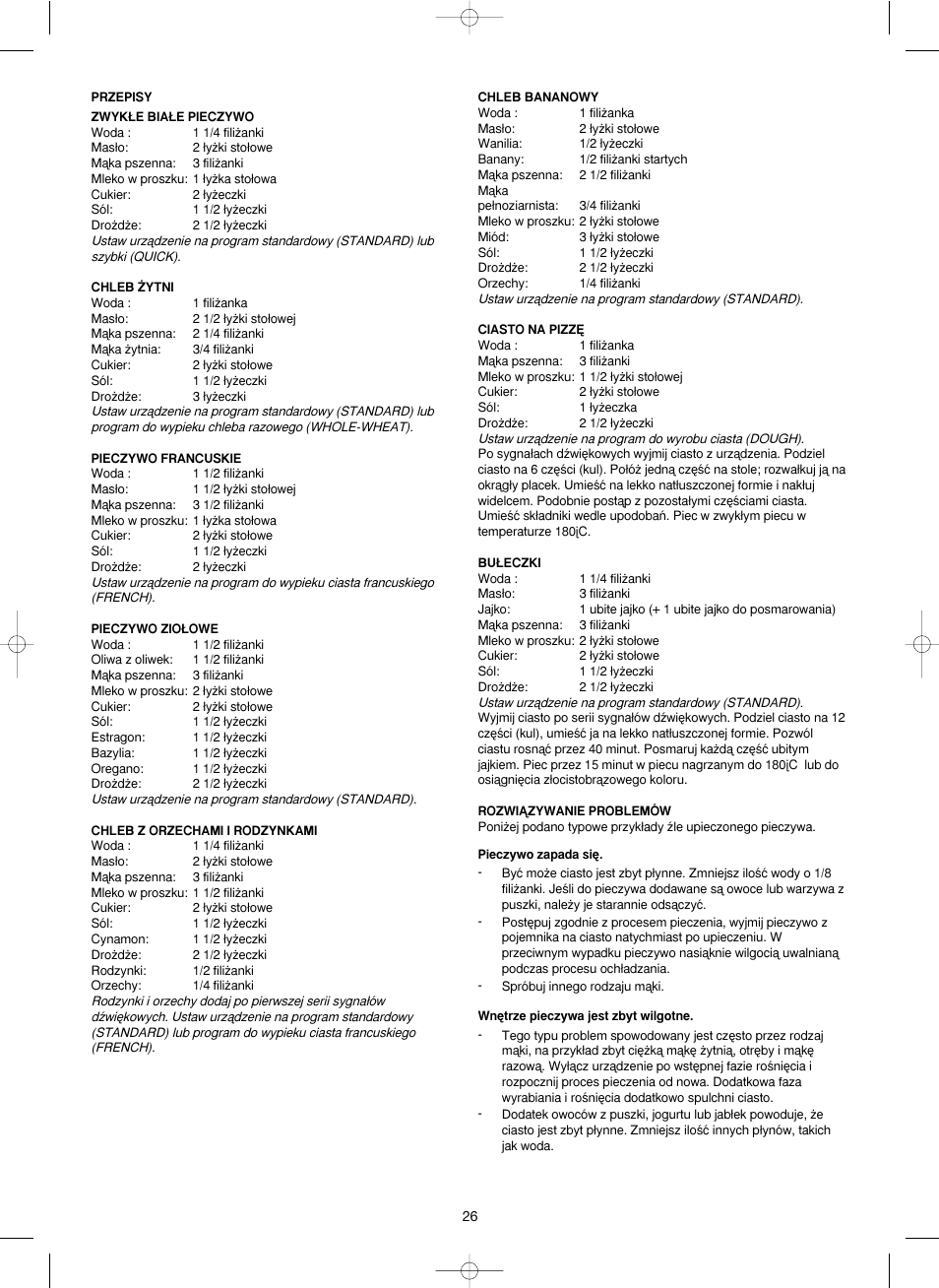 Melissa 643-042 User Manual | Page 26 / 32