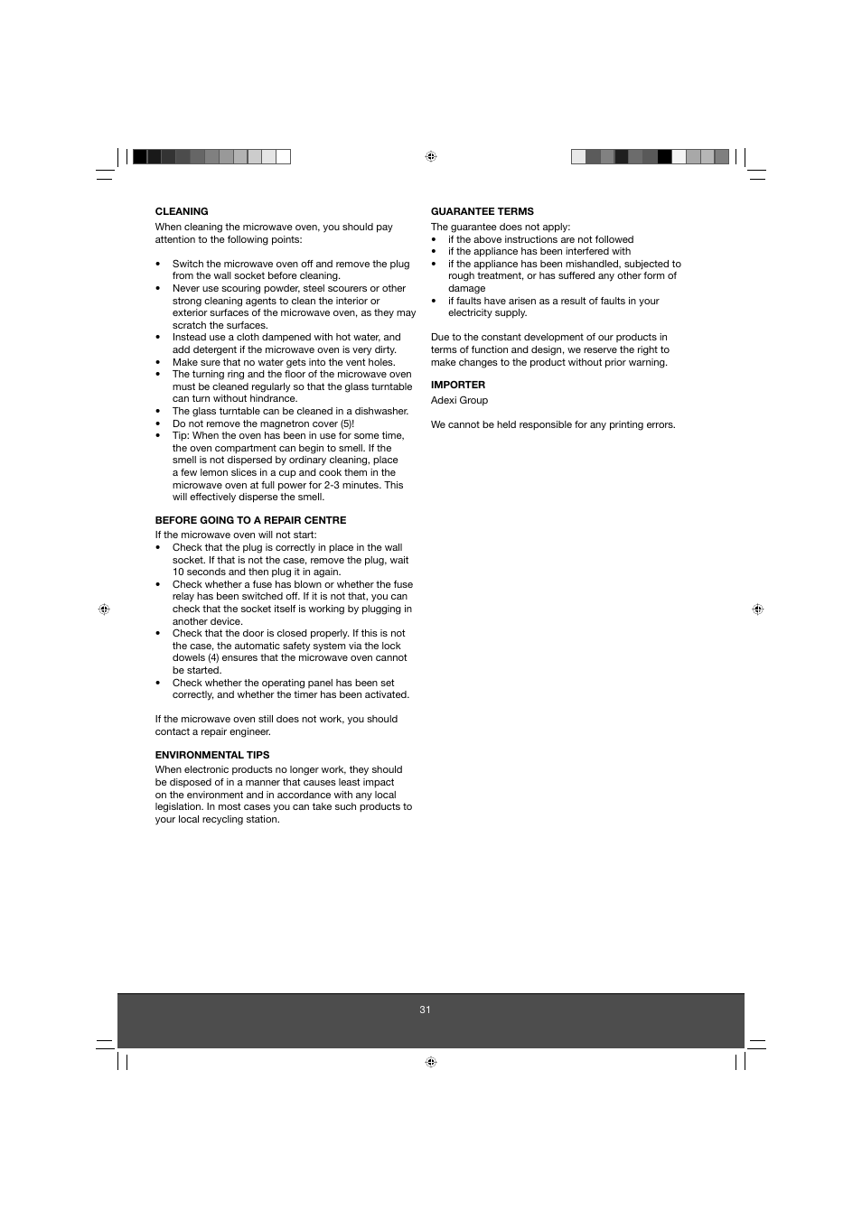 Melissa 653-081 User Manual | Page 31 / 52