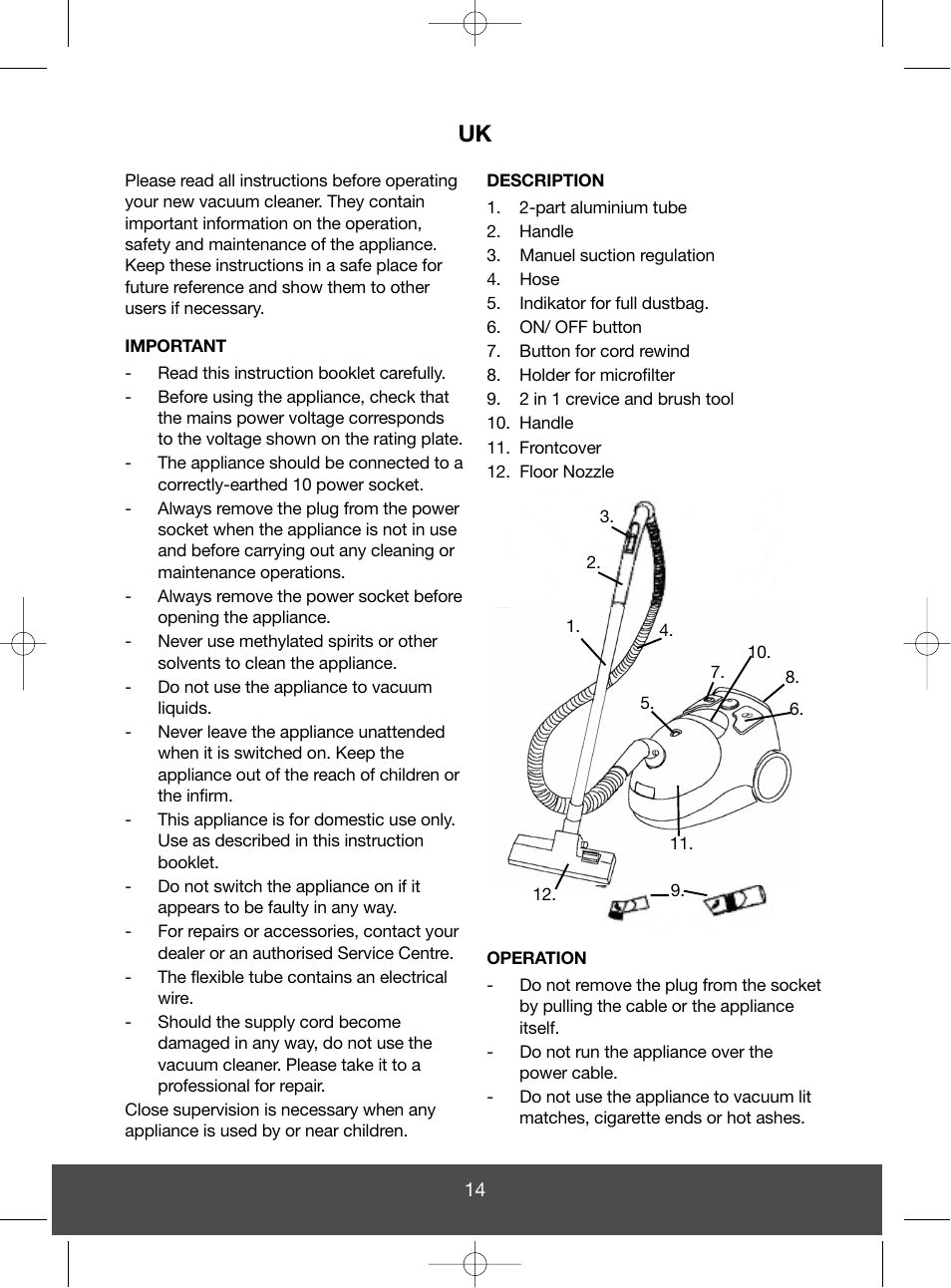 Melissa 640-056 User Manual | Page 14 / 27