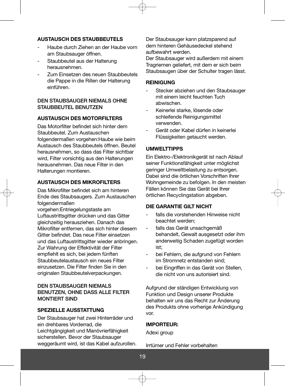 Melissa 640-056 User Manual | Page 19 / 27