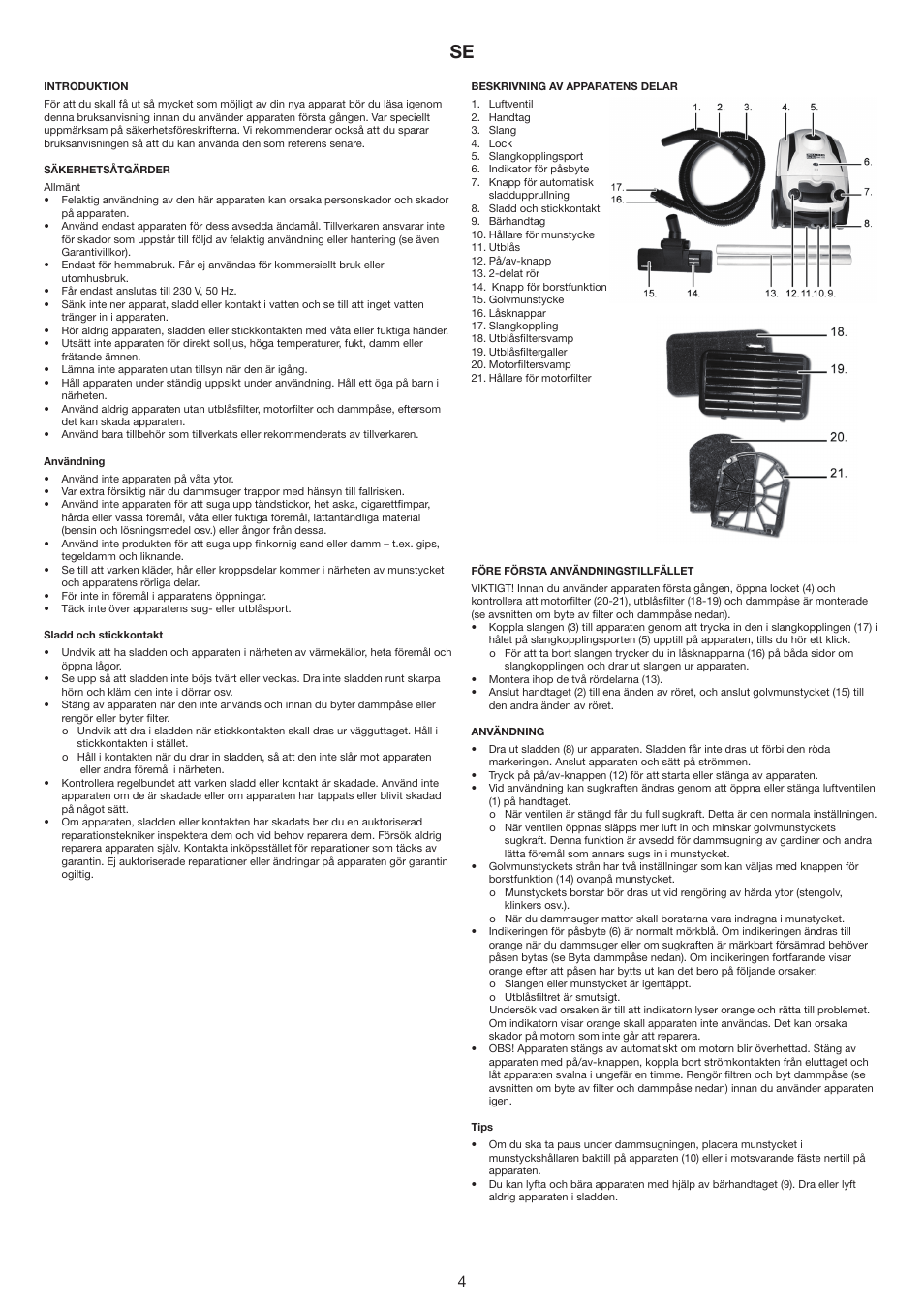 Melissa 640-171 User Manual | Page 4 / 16