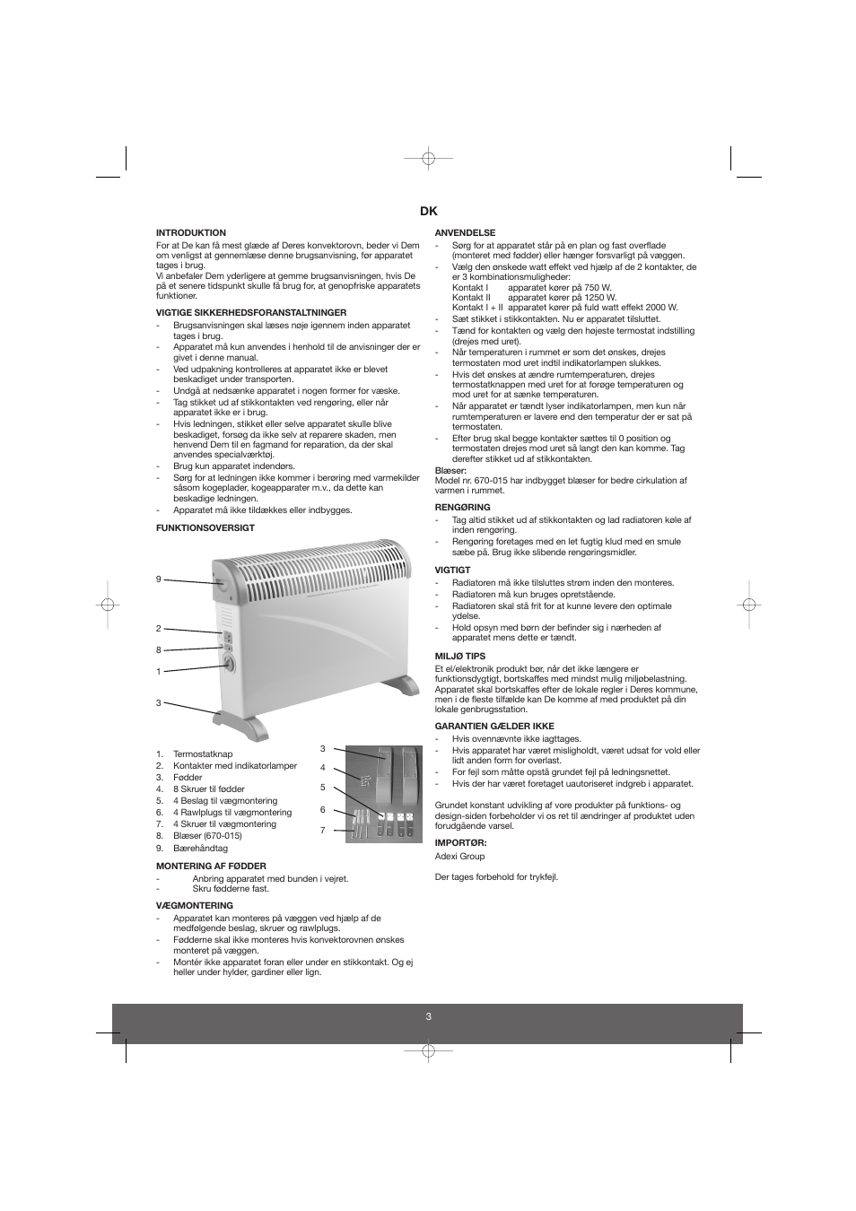 Melissa 670-014 User Manual | Page 3 / 12