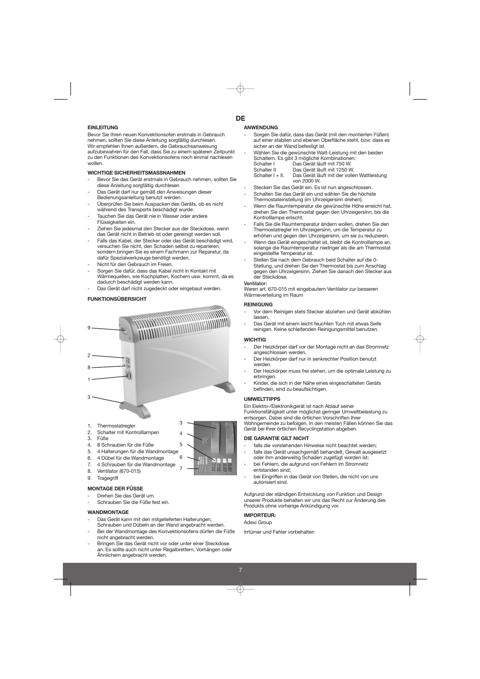 Melissa 670-014 User Manual | Page 7 / 12