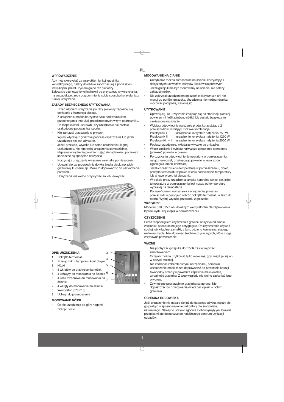 Melissa 670-014 User Manual | Page 8 / 12
