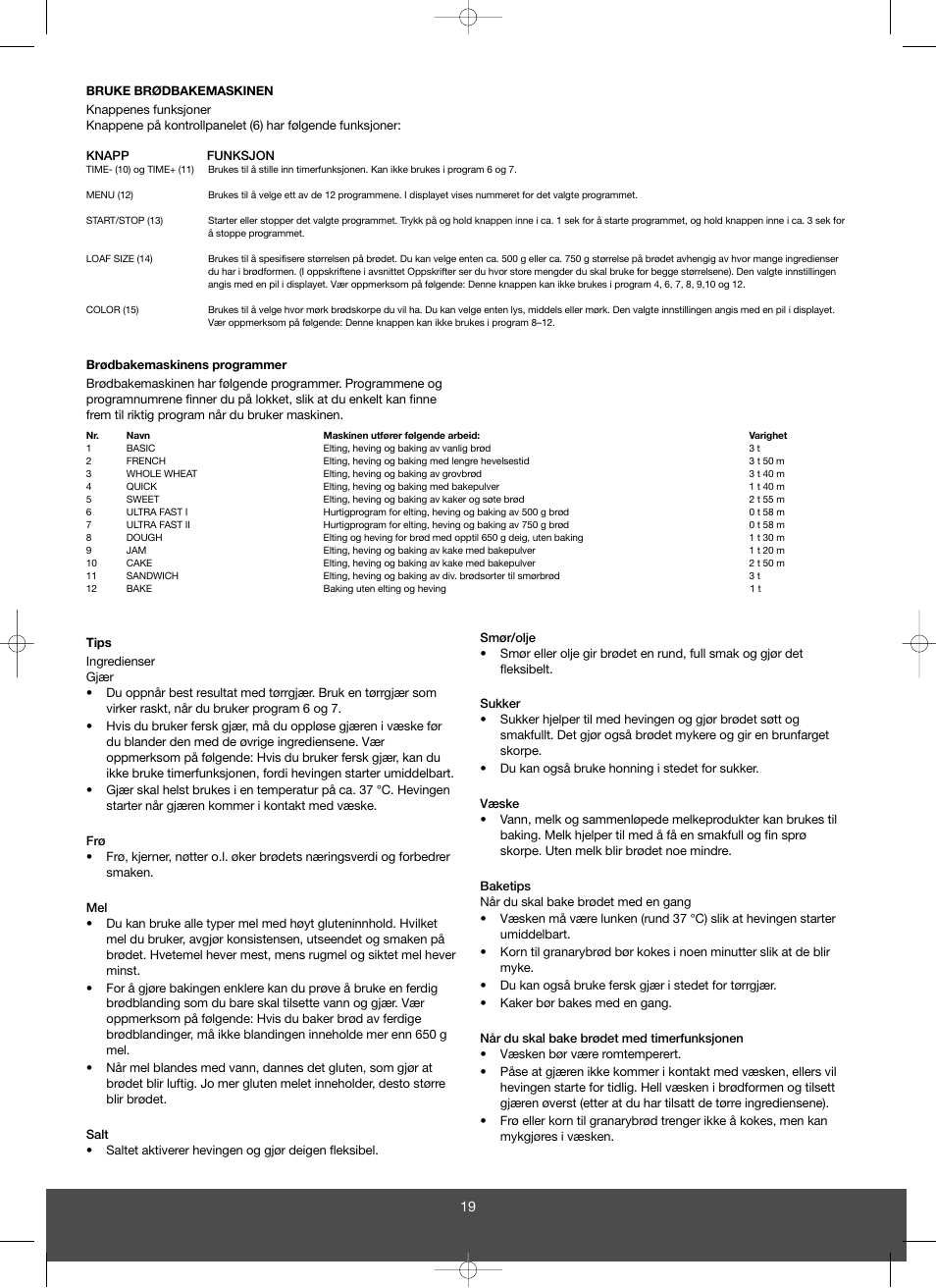 Melissa 643-043 User Manual | Page 19 / 67