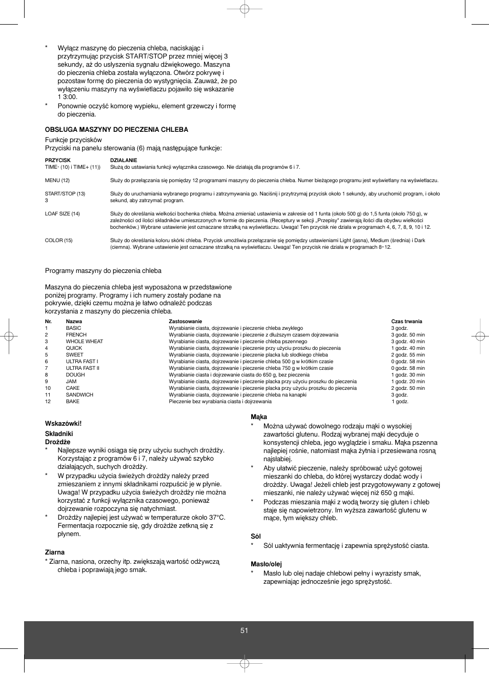 Melissa 643-043 User Manual | Page 51 / 67
