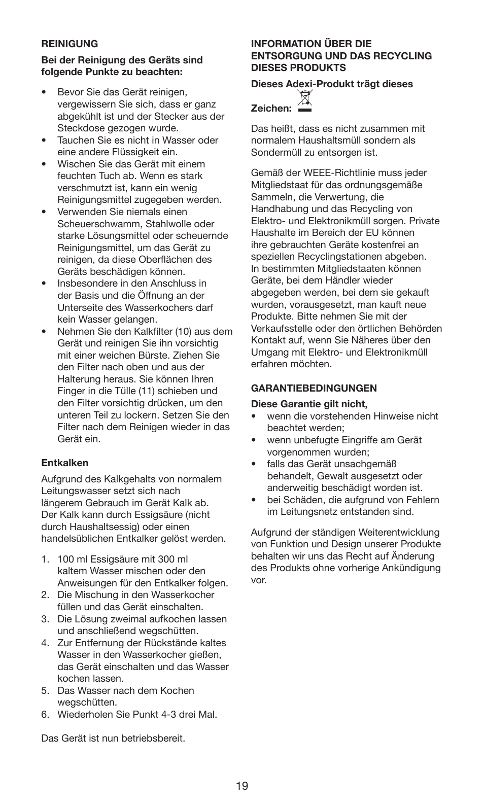 Melissa None User Manual | Page 19 / 24