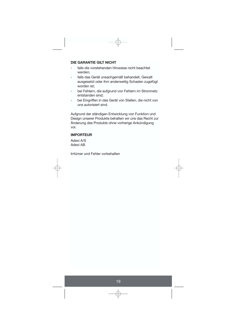 Melissa 646-035 User Manual | Page 19 / 26