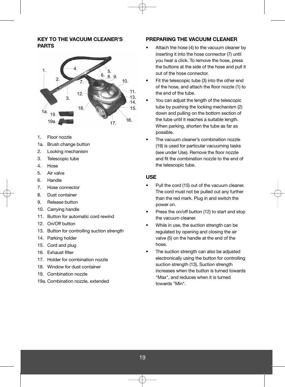 Melissa 640-139 User Manual | Page 19 / 34