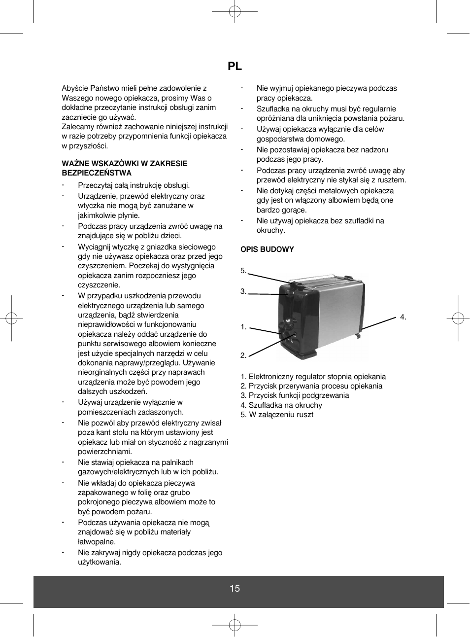 Melissa 643-071/-072 User Manual | Page 15 / 17