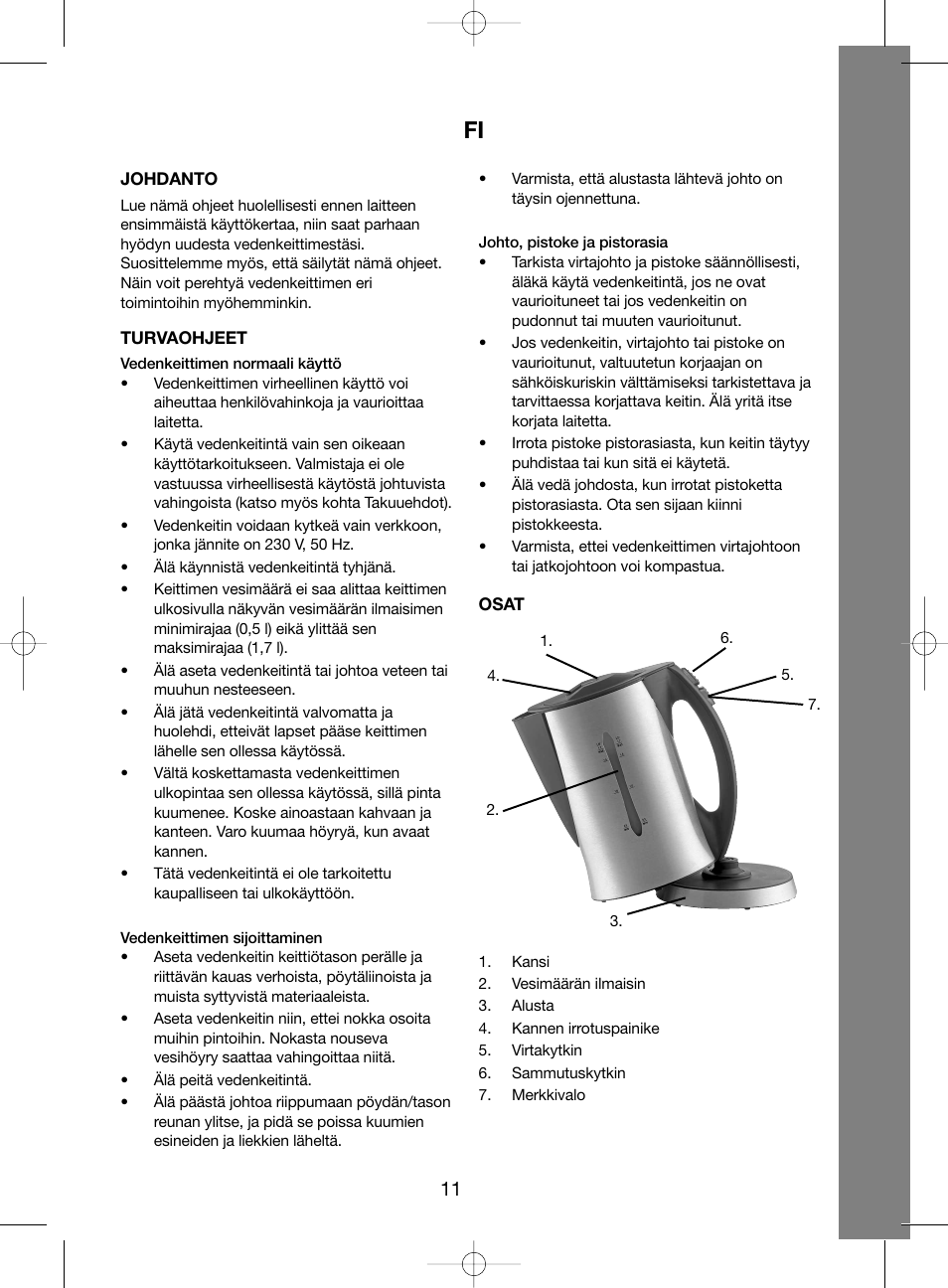 Melissa 245-038 User Manual | Page 11 / 25