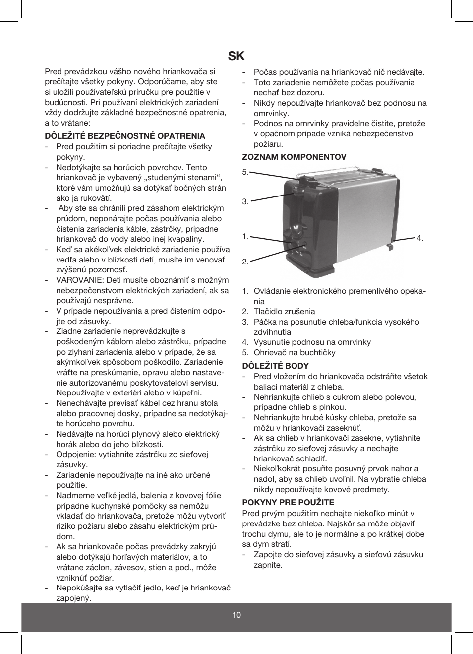 Melissa 643-109 User Manual | Page 10 / 22