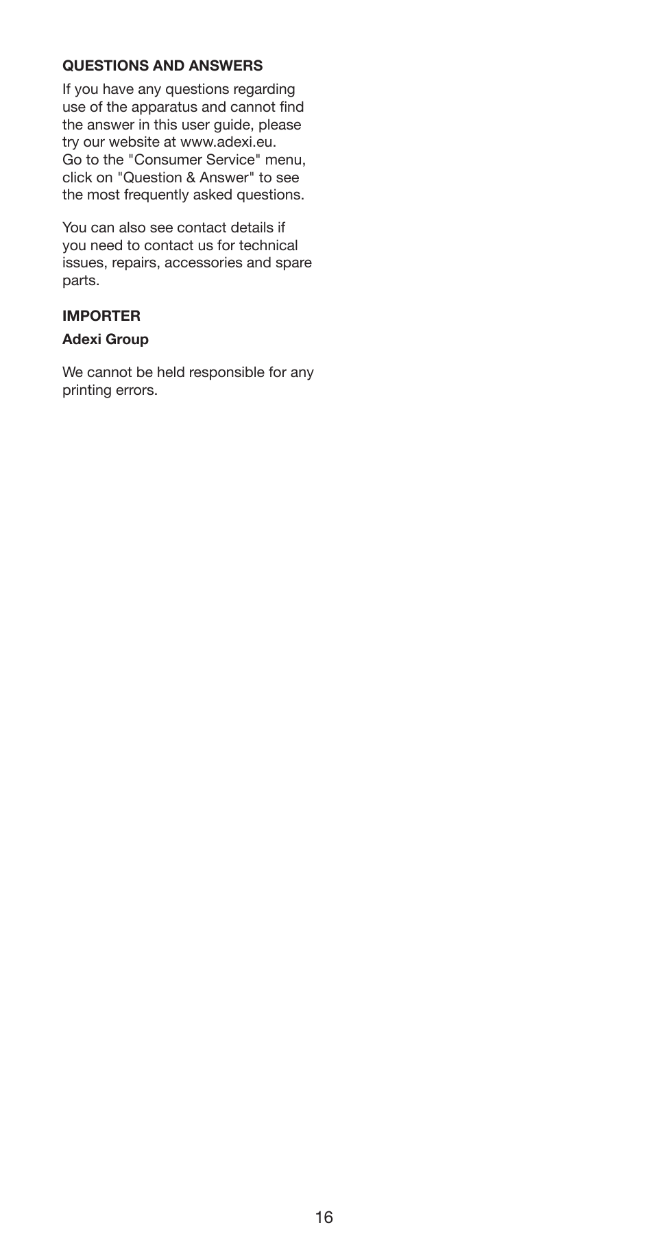 Melissa 235-009 User Manual | Page 16 / 24