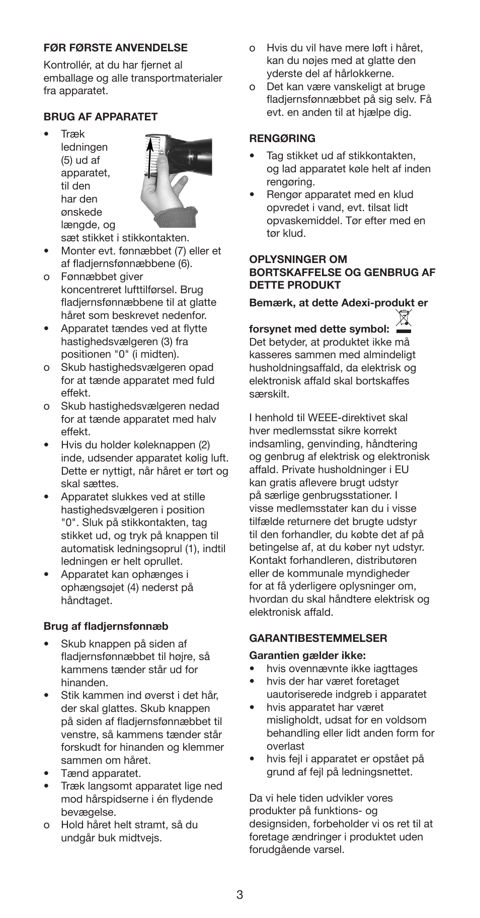 Melissa 235-009 User Manual | Page 3 / 24