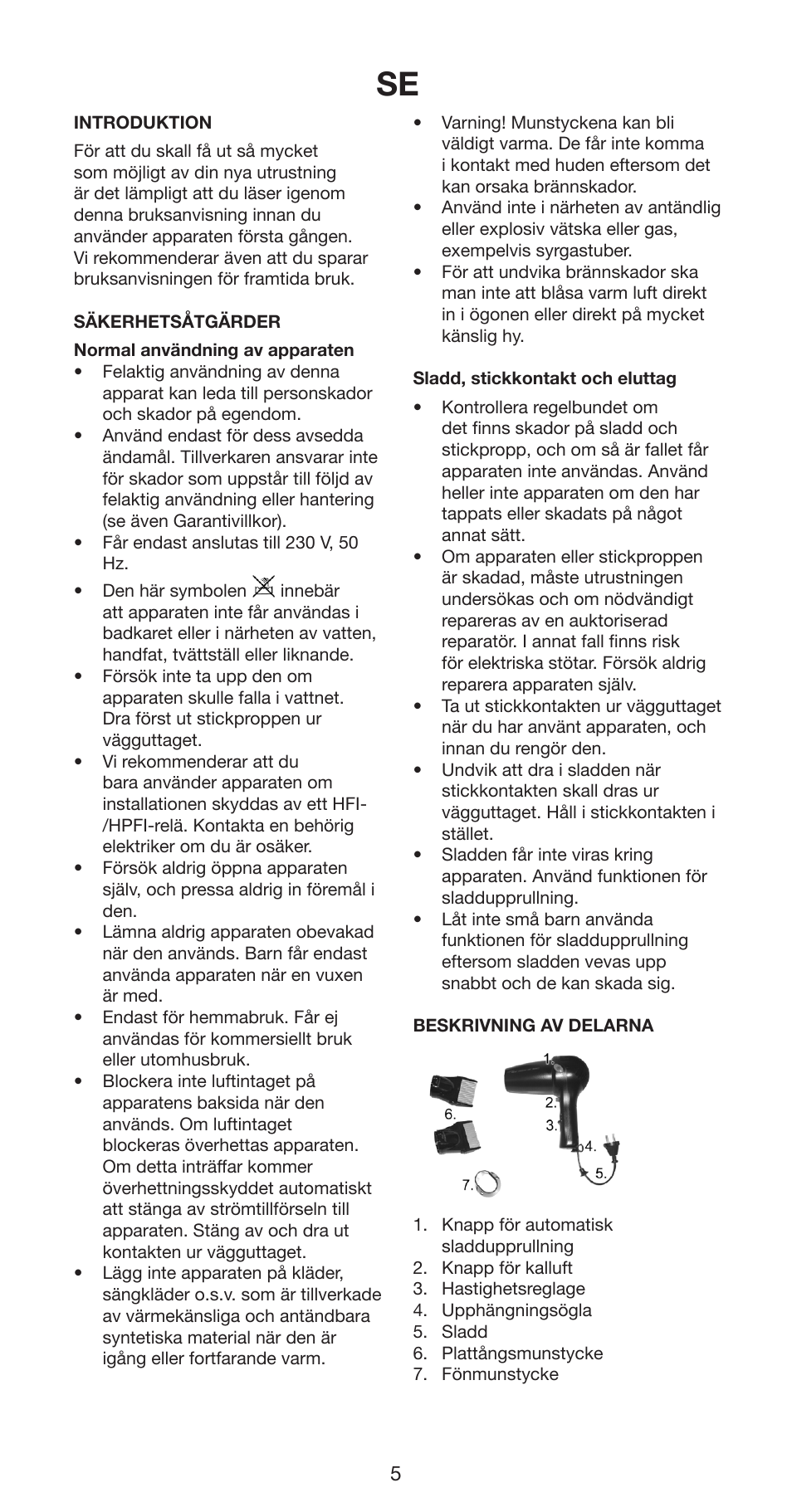 Melissa 235-009 User Manual | Page 5 / 24
