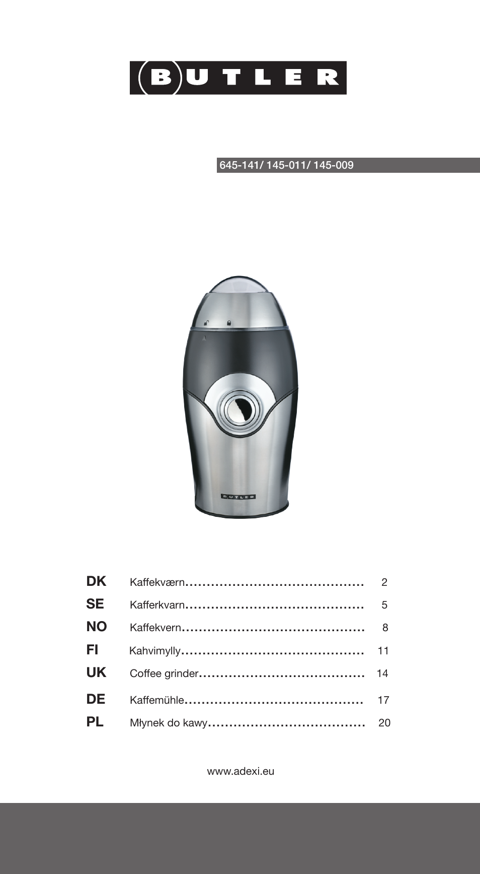 Melissa Butler 645-141 User Manual | 23 pages