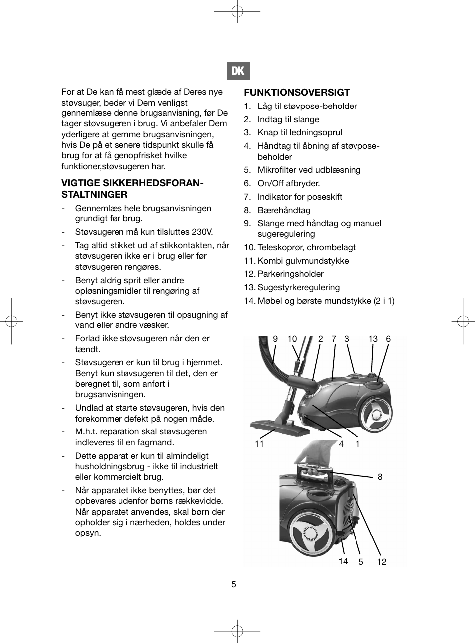 Melissa 640-107 User Manual | Page 5 / 24