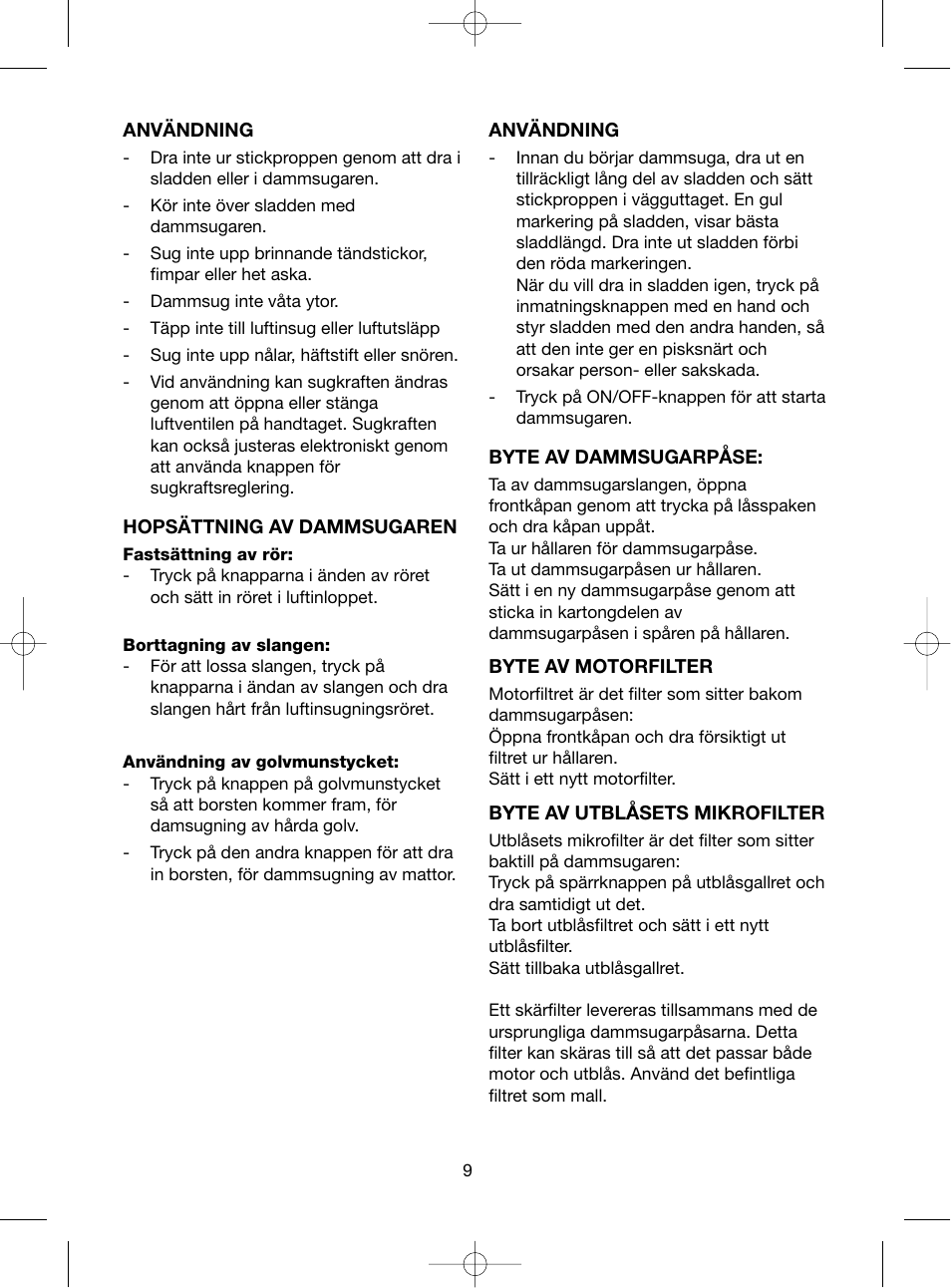 Melissa 640-107 User Manual | Page 9 / 24