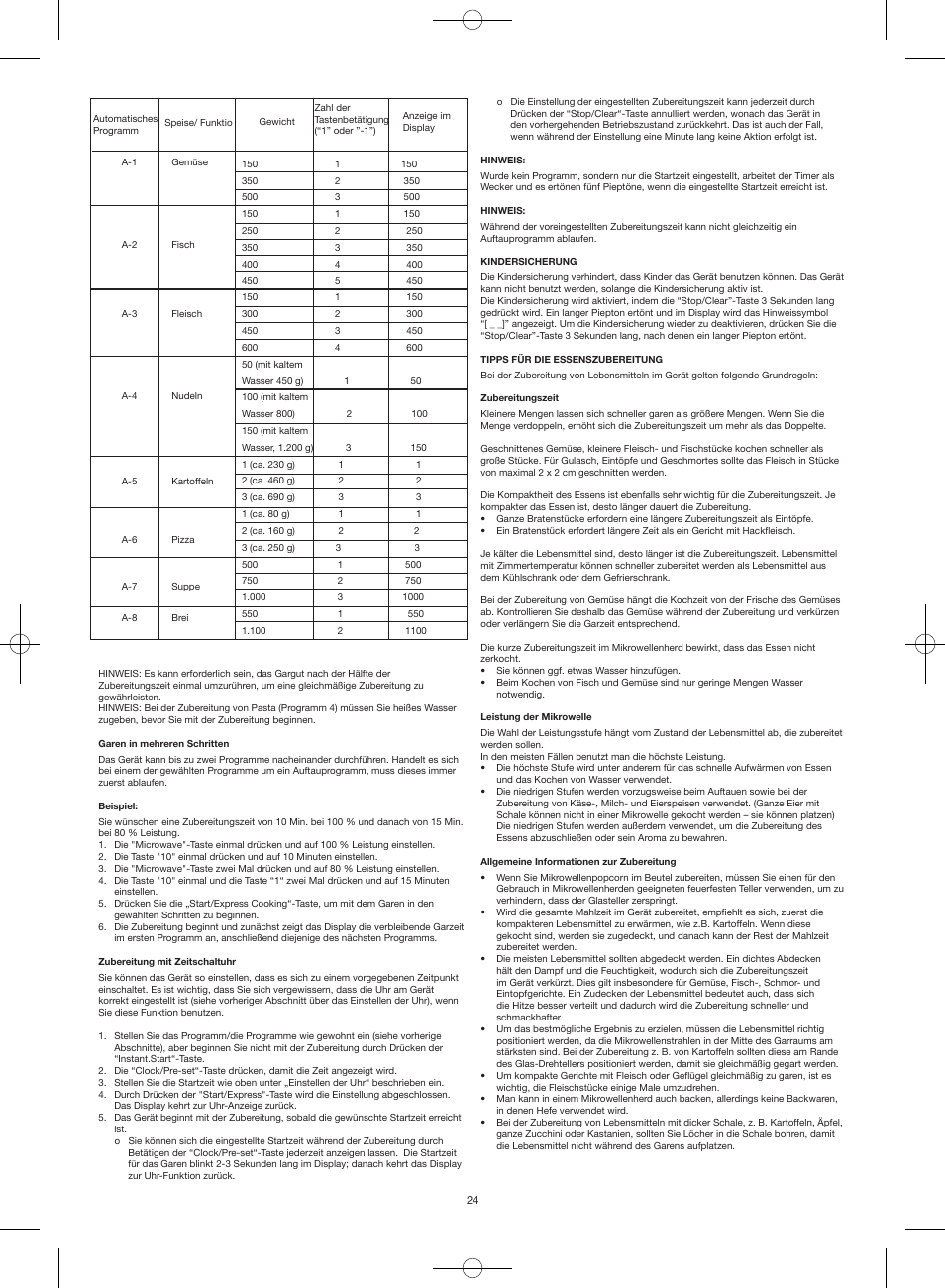 Melissa 253-026 User Manual | Page 24 / 31