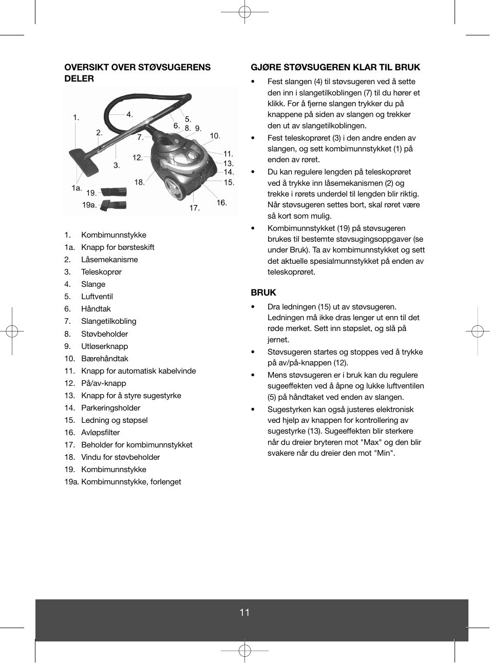 Melissa 740-110 User Manual | Page 11 / 34