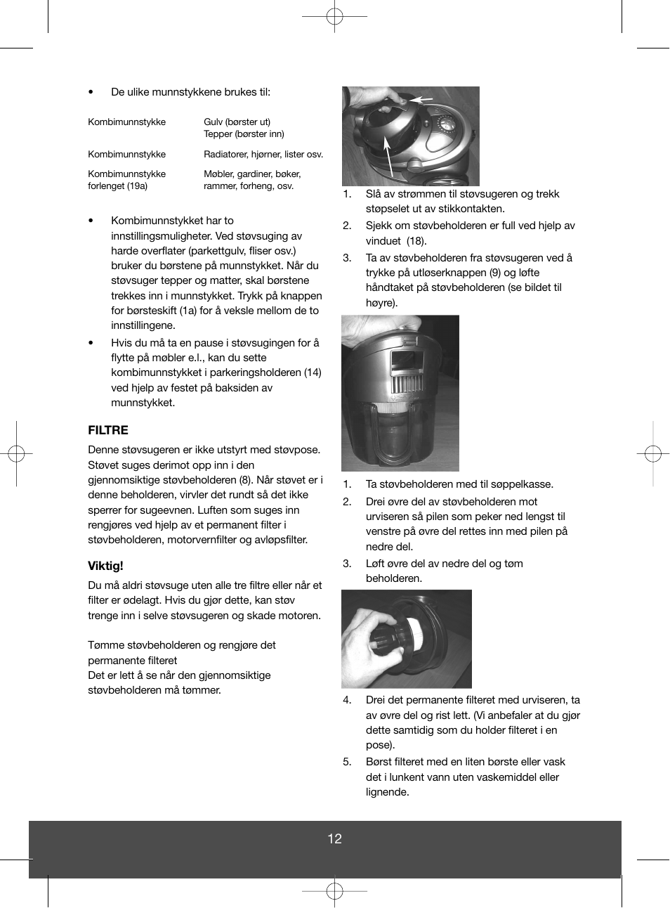 Melissa 740-110 User Manual | Page 12 / 34