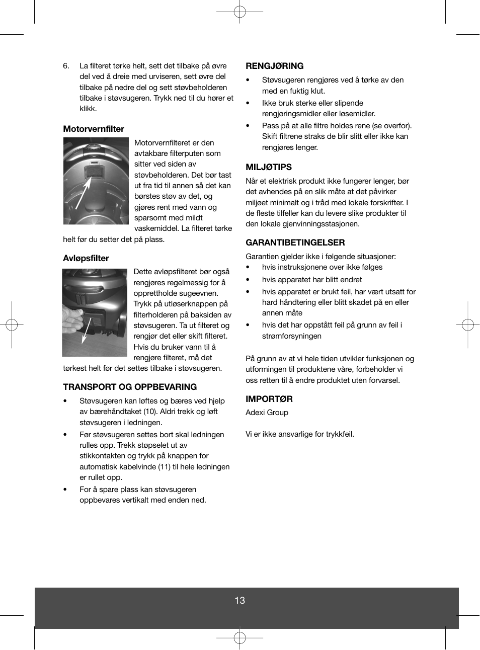 Melissa 740-110 User Manual | Page 13 / 34