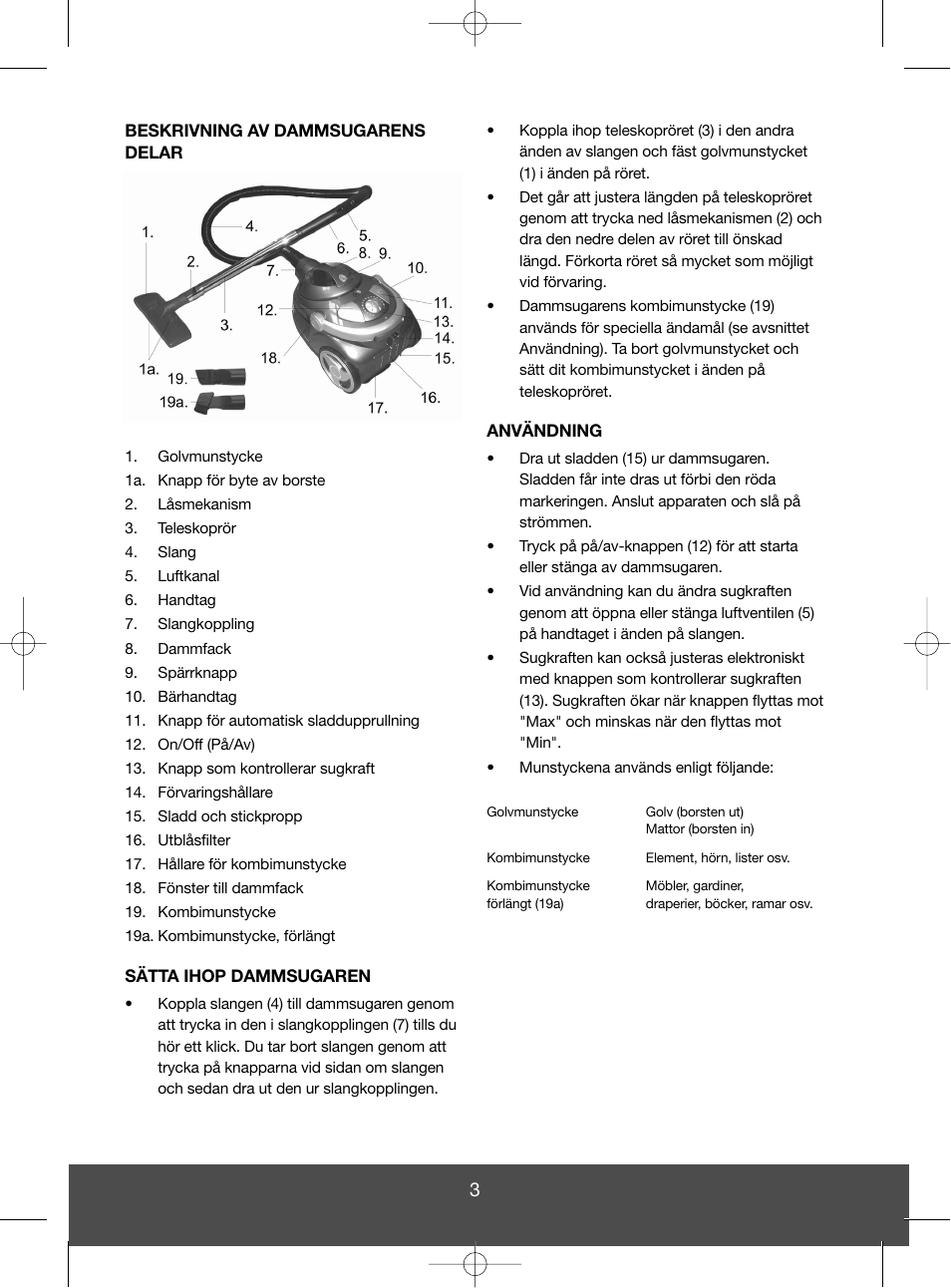 Melissa 740-110 User Manual | Page 3 / 34