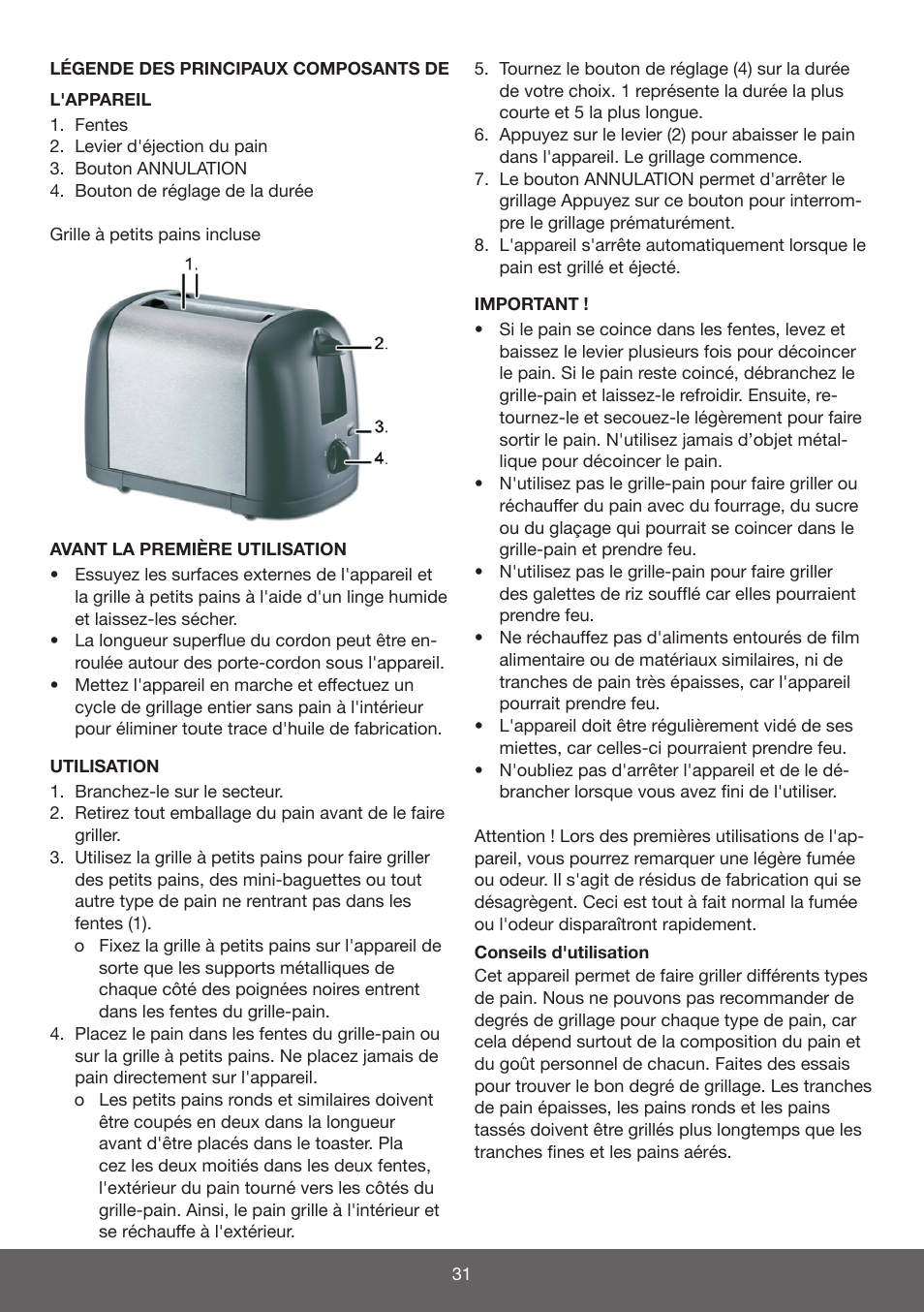 Melissa 643-197 User Manual | Page 31 / 48