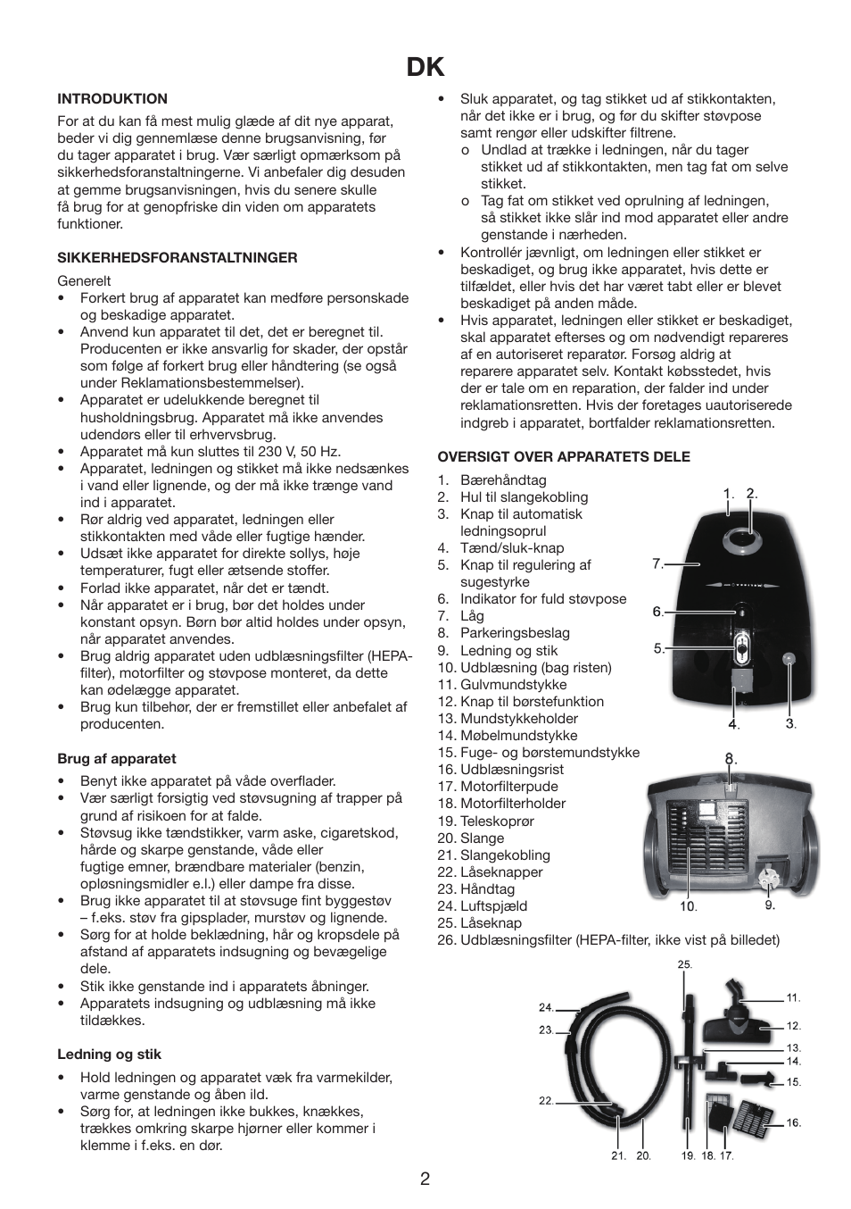 Melissa 640-169 User Manual | Page 2 / 28