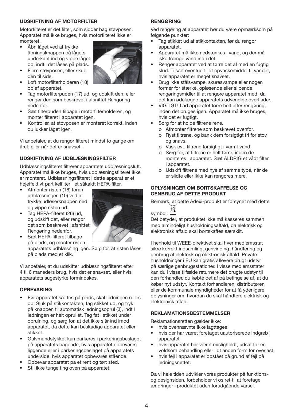 Melissa 640-169 User Manual | Page 4 / 28