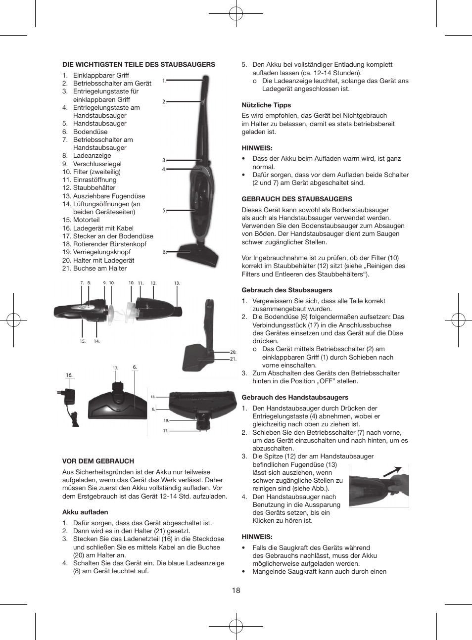 Melissa 640-075 User Manual | Page 18 / 25