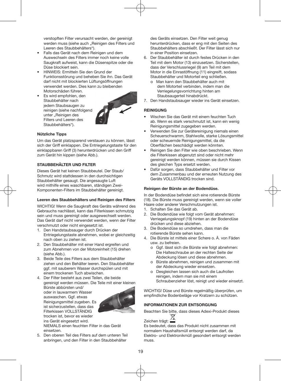 Melissa 640-075 User Manual | Page 19 / 25