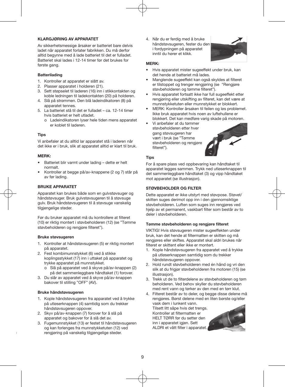 Melissa 640-075 User Manual | Page 9 / 25