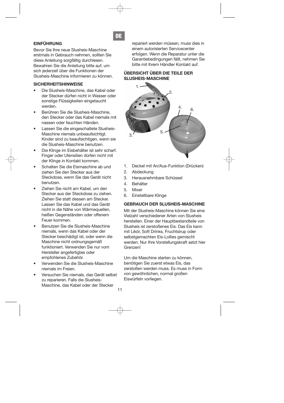 Melissa ide line 746070 User Manual | Page 11 / 16