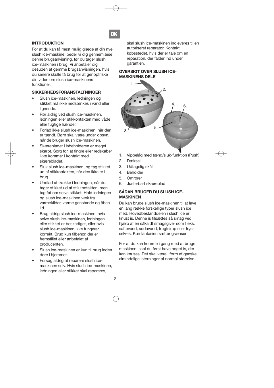 Melissa ide line 746070 User Manual | Page 2 / 16