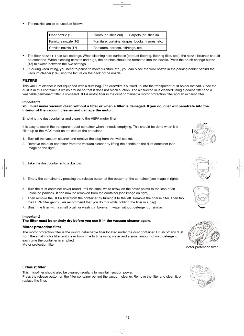 Melissa 740-106 User Manual | Page 12 / 19