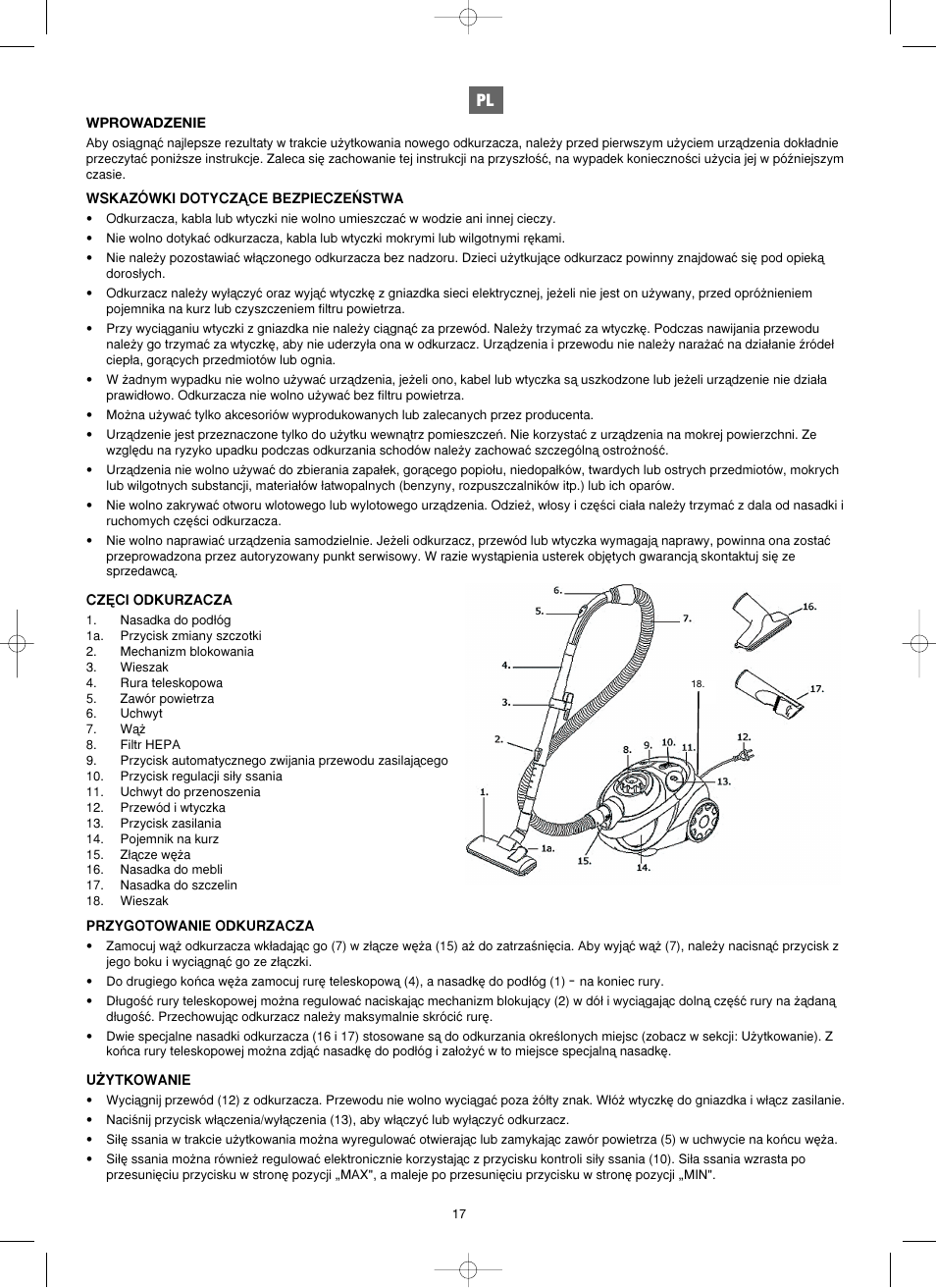 Melissa 740-106 User Manual | Page 17 / 19