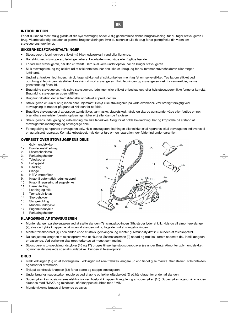 Melissa 740-106 User Manual | Page 2 / 19