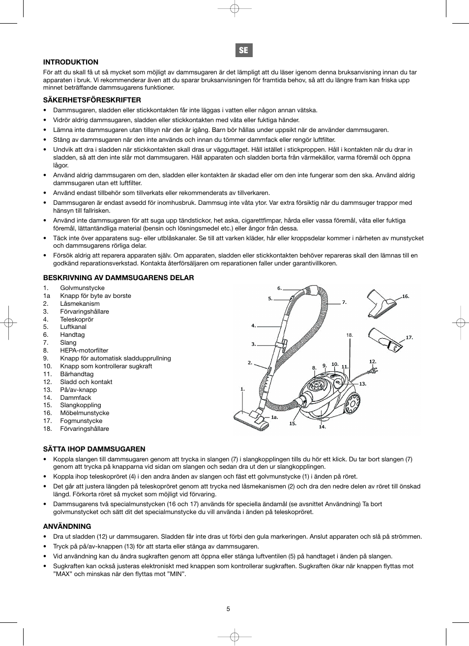 Melissa 740-106 User Manual | Page 5 / 19