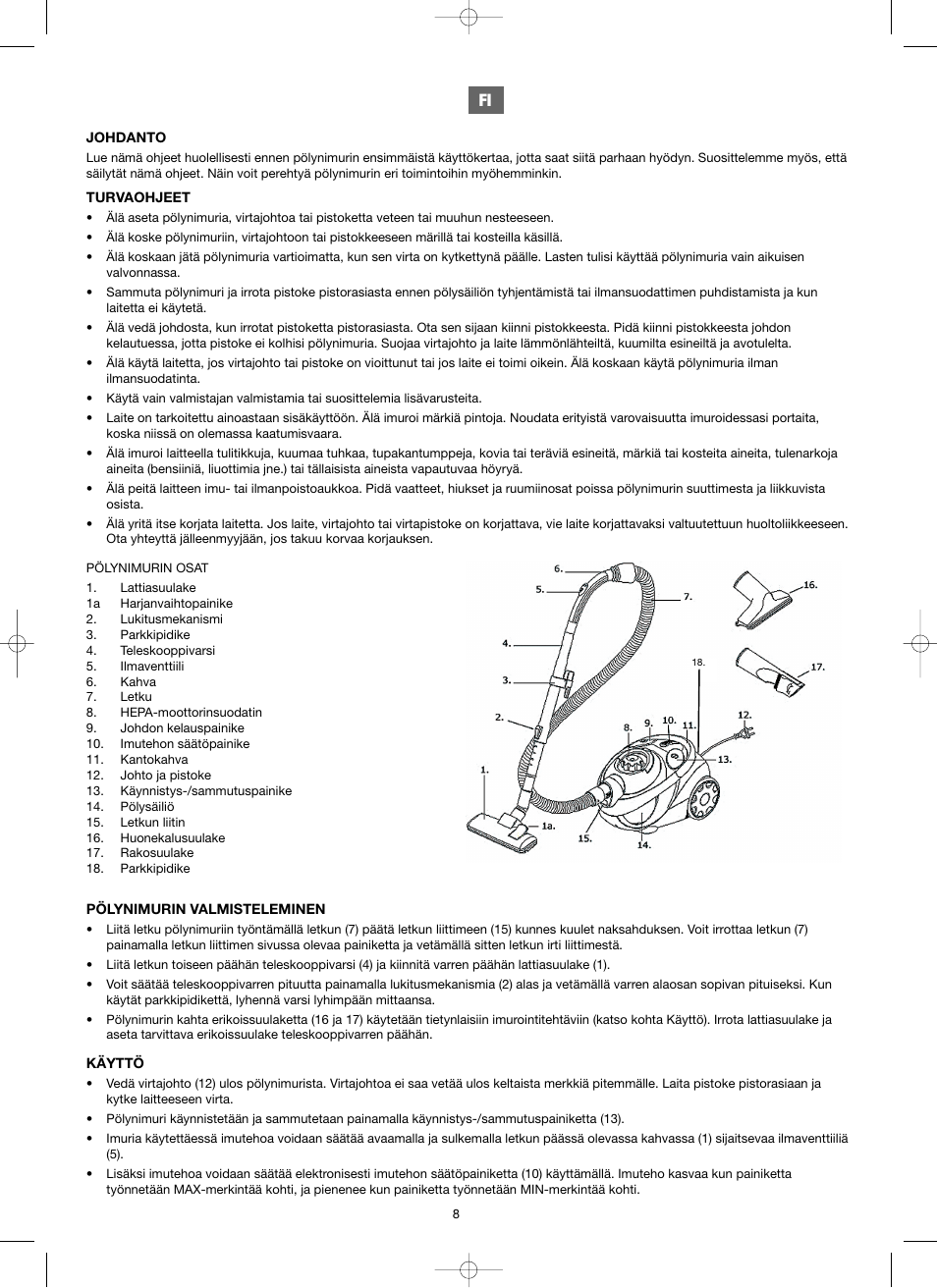 Melissa 740-106 User Manual | Page 8 / 19